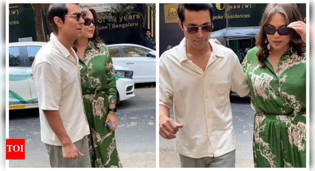 Randeep Hooda and Lin Laishram step out hand-in-hand for a lunch date ahead of the wedding – Times of India