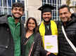 
Prasad Oak attends graduation ceremony of his son Sarthak in Germany with family, see pic
