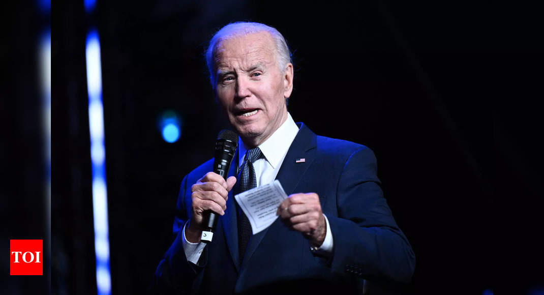 IsraelHamas war 'Joe Biden's approval rating hits new low' Times of