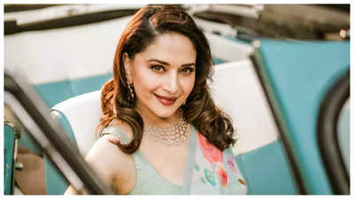 Madhuri Dixit gets emotional after being honoured with Special Recognition for Contribution to Bharatiya Cinema award at IFFI: 'I've worked with some wonderful directors'