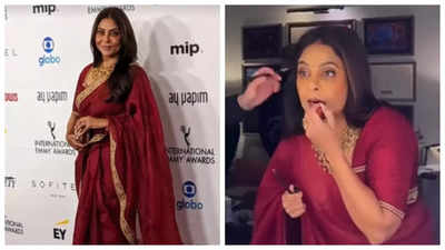 Shefali Shah goes traditional on the International Emmy Awards 2023 red carpet; opts for a saree