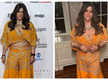 
International Emmy Awards: Ektaa Kapoor adds a pop of colour to the red carpet in a fusion ethnic ensemble
