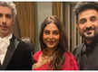 
"Team India": Shefali Shah poses with Jim Sarbh, Vir Das at International Emmy Awards
