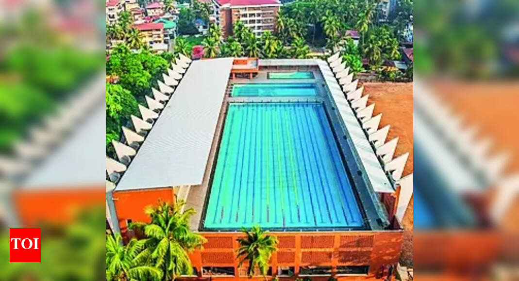 Swimming Pool Preps On For Opening Of Swimming Pool Mayor Mangaluru
