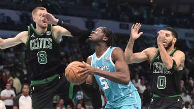 Charlotte Hornets rally late, pull out OT win to end Boston Celtics' streak