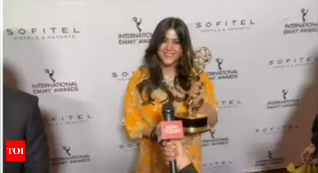 International Emmys 2023 Ektaa R Kapoor says, 'India I’m bringing home