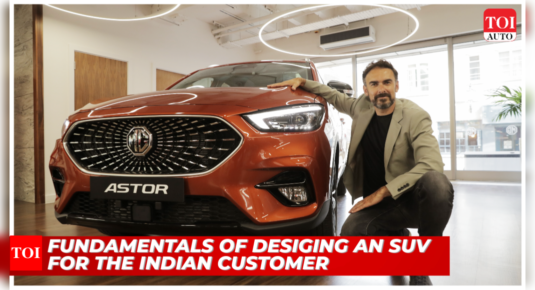 Indian SUV archetype, distinct from global expectations: Carl Gotham, Design Director, MG Motor