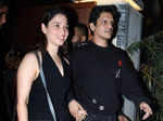 ​Tamannaah Bhatia effortlessly dazzles in a no-makeup look, elegantly twinning in black with Vijay Varma​