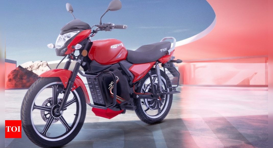 EcoDryft 350: Pure ecoDryft 350 electric motorcycle launched with 171 km range: Price starts at Rs 1.30 lakh