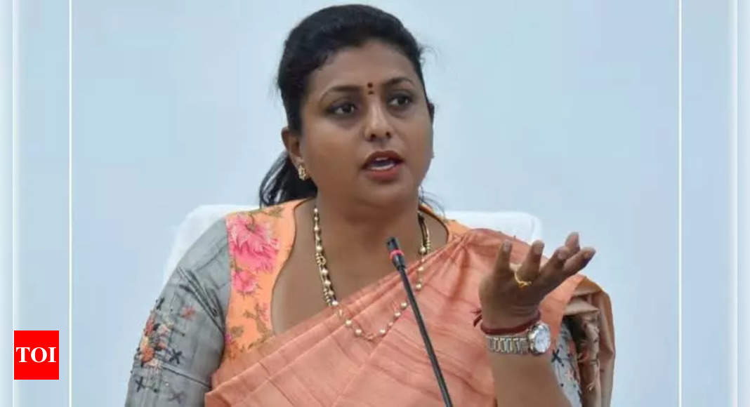 Andhra Pradesh Minister Roja: Andhra Pradesh minister Roja files a ...