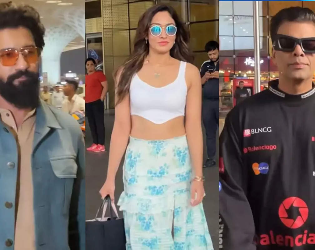 
#CelebrityEvenings: From Khushali Kumar to Vicky Kaushal, Bollywood celebs spotted in Mumbai
