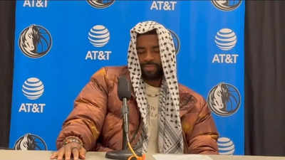 NBA star Kyrie Irving garners plaudits after wearing Keffiyeh and expressing solidarity with Palestinians