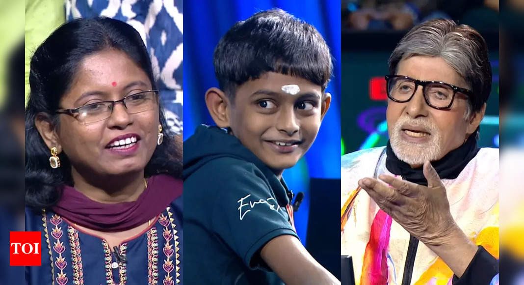 Kaun Banega Crorepati 15: Big B Is Shocked To See 8-yr-old Contestant ...