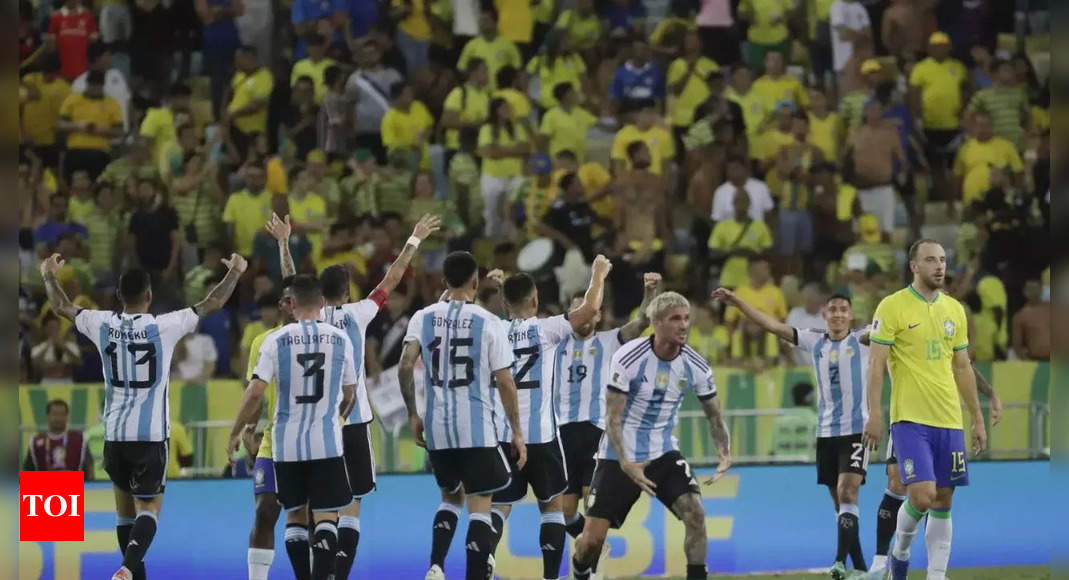 Argentina Defeat Brazil 1 0 In 2026 World Cup Qualifier Football News   Photo 