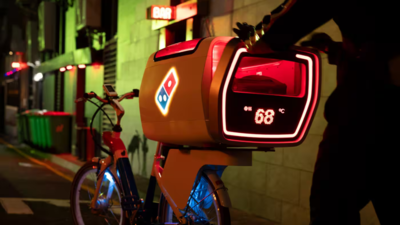 Domino's' new delivery bike has built-in pizza oven, shock absorbers: Future of food delivery?