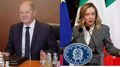 Germany's Chancellor Ola Scholz, Italian Prime Minister Giorgia Meloni make for unlikely partners at summit