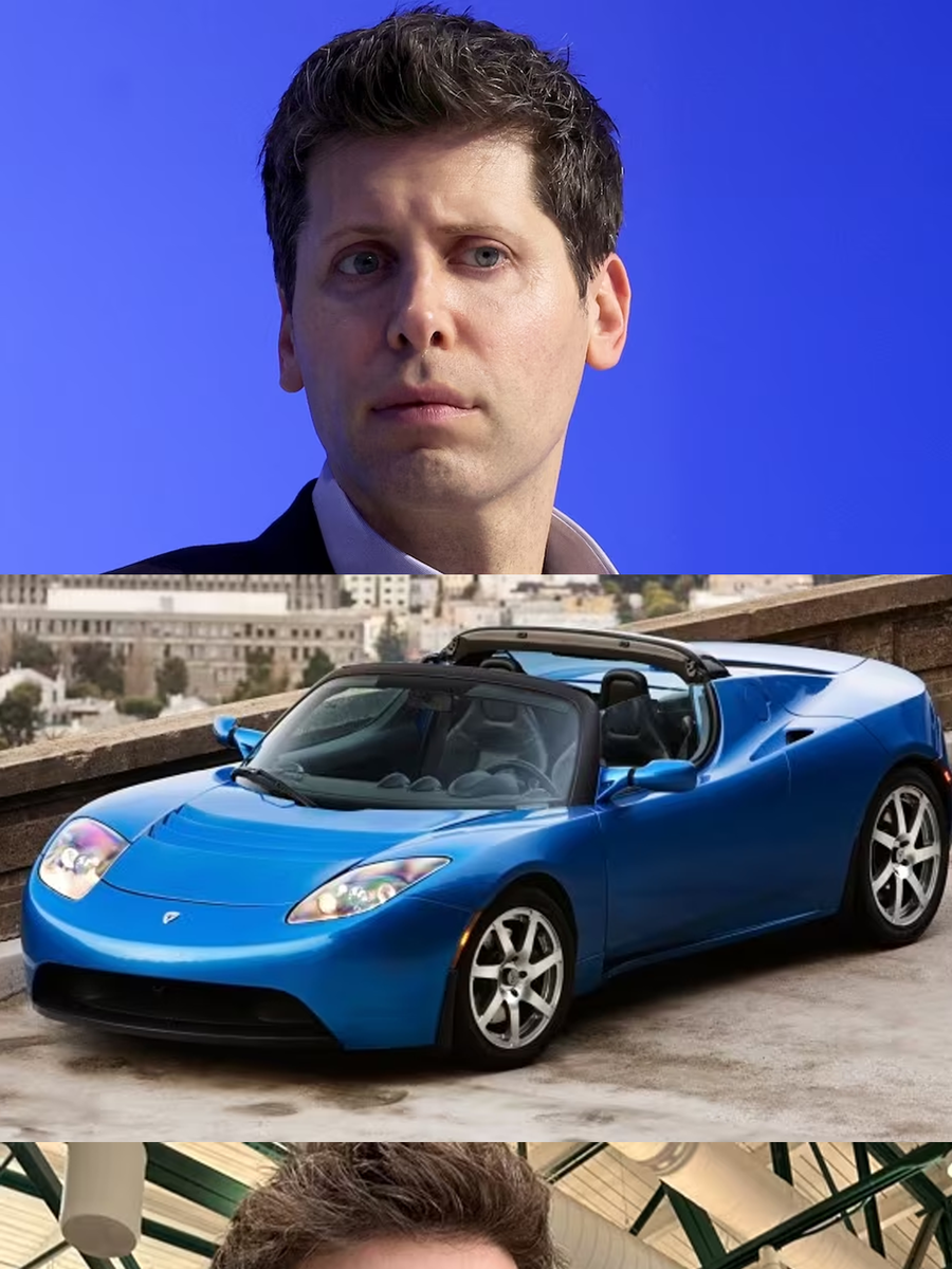 Sam Altman Drives This Tesla Electric Car, Sam Altman, OpenAI, Microsoft, Telsa Roadster, Car