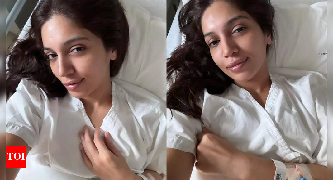 Bhumi Pednekar shares she’s been hospitalised, urges people to be careful, says ‘last few days were tough’ | Hindi Movie News – Times of India