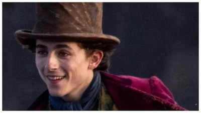 Timothee Chalamet says he never would have believed that he'd ever get to play Willy Wonka