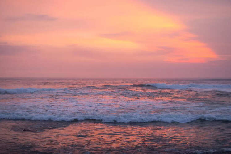 Glorious sunsets and calm atmosphere