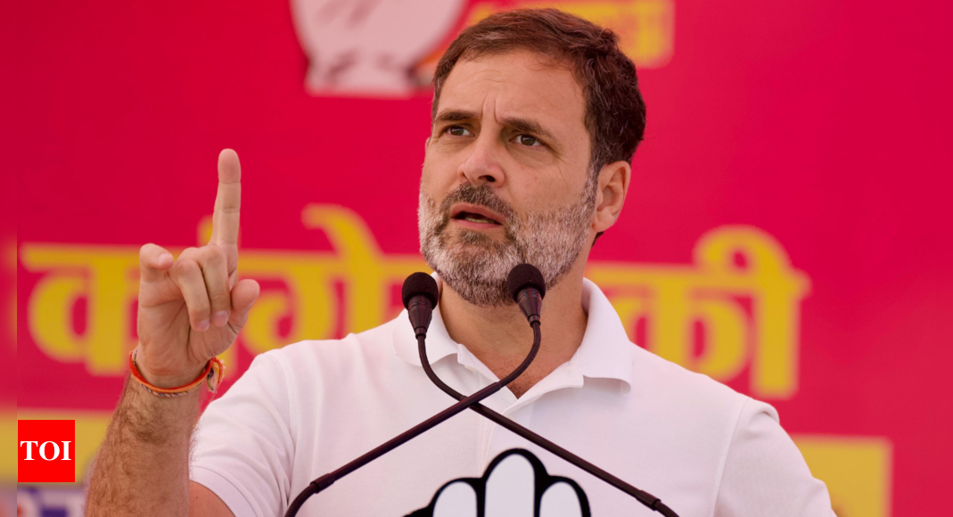 Rahul Gandhi: Caste Census Will Be Conducted In Rajasthan If Congress ...