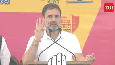 Rahul Gandhi compares PM Modi, Adani with pickpockets in Rajasthan