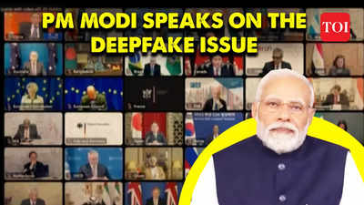 PM Modi on Deepfake: ‘AI should reach people, it must be safe for society’