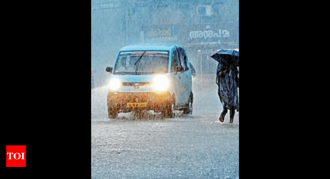 Heavy Rain Lashes Kerala Red Alert For Pathanamthitta Kochi News