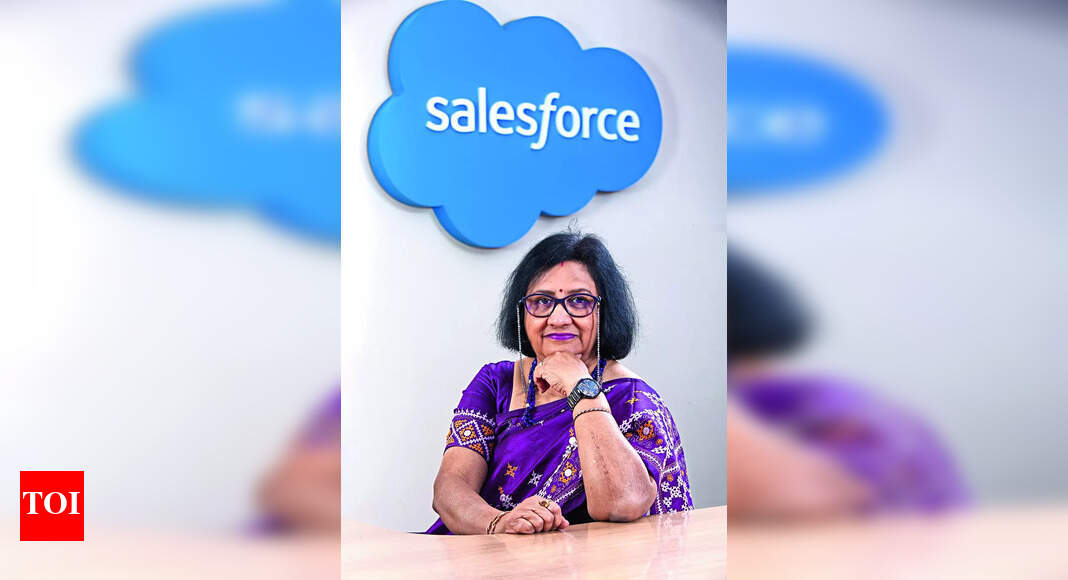 Salesforce India revenue surges 50% to ₹6,590 crore – Times of India