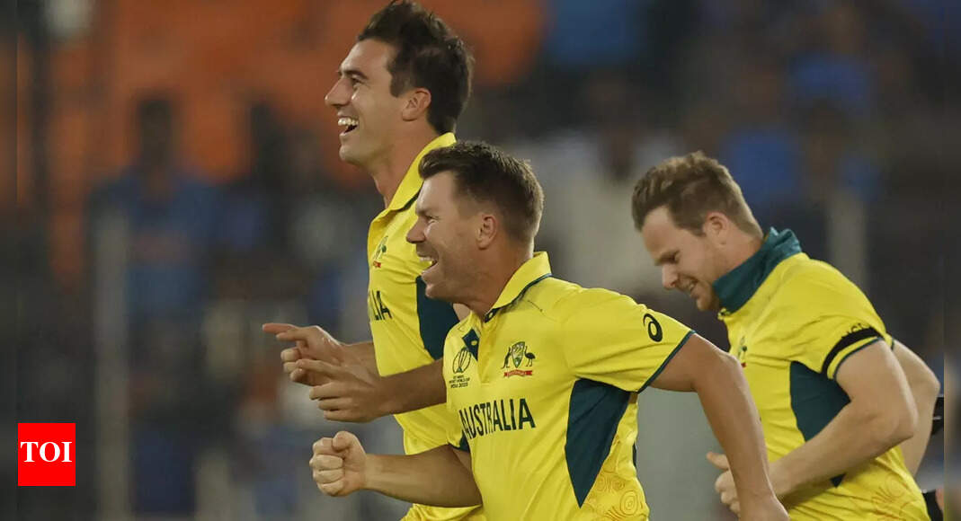 David Warner reveals process that led to Australia opting to field first in the World Cup final | Cricket News – Times of India