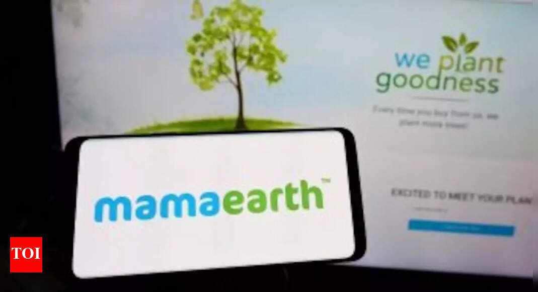 Mamaearth shares surge 20% as Q2 profit nearly doubles – Times of India