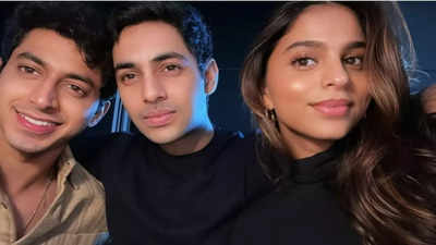 Suhana Khan extends birthday wishes to 'rumoured' boyfriend Agastya Nanda, shares pic with 'The Archies' co-stars from last night's bash