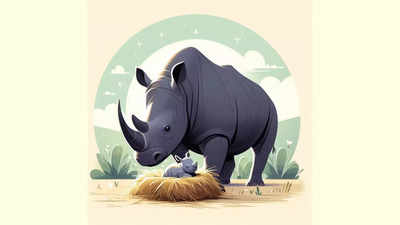 Black rhino born: UK zoo celebrates the birth of critically endangered animal
