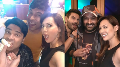 Rochelle Rao shares unseen pictures with The Kapil Sharma Show's team as the show shifts to OTT
