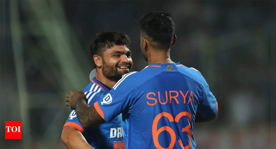 India vs Australia, 1st T20I: Dazzling Suryakumar Yadav, ‘finisher’ Rinku Singh seal India’s highest successful chase | Cricket News – Times of India
