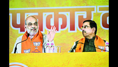 People will make Gehlot govt disappear on Dec 3: Amit Shah