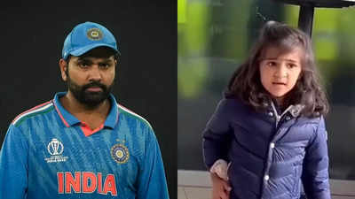 Watch: Rohit Sharma's daughter Samaira's adorable video going viral