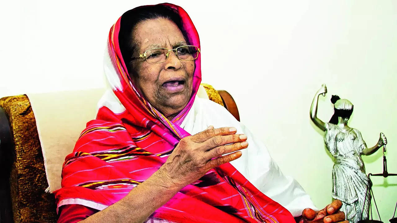 Fathima Beevi first woman judge of Supreme Court passes away Thiruvananthapuram News Times of India