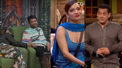 Bigg Boss 17: Salman Khan talks about Vicky Jain and Sana Raees Khan holding hands; asks Ankita Lokhande, "You are clueless?"