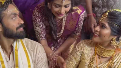 Bigg Boss fame Maanas Nagulapalli ties the knot in a grand ceremony
