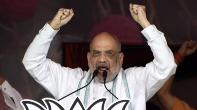 'In 10 years, KCR only accumulated crores for son, did nothing for Telangana': Amit Shah in Telangana