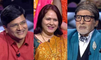Kaun Banega Crorepati 15: Amitabh Bachchan tells contestant Rupak’s wife to fulfill her husband’s wish, says ‘Aap ekbaar geele baal karke inko chai pila dijiye’