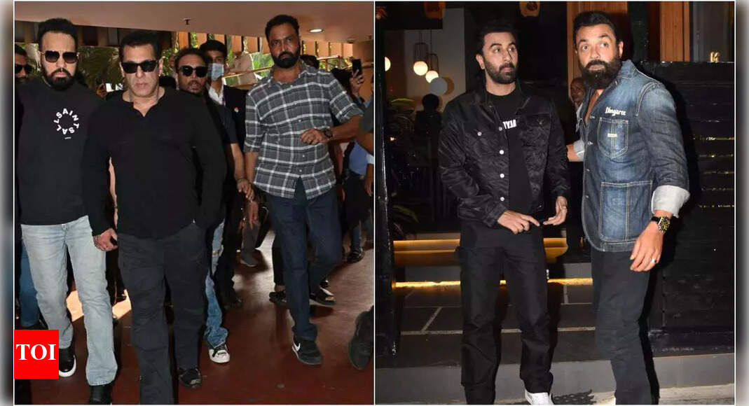 Awkward Pictures: Salman Khan, Ranbir Kapoor, Bobby Deol and more celebs will give you tears of laughter | Hindi Movie News – Times of India