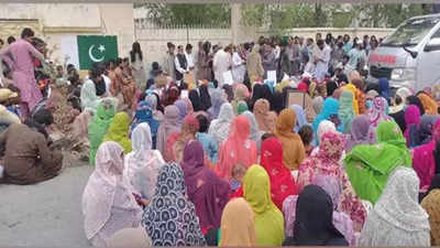 Pakistan: Massive protests erupt in Balochistan's Turbat against fake encounters