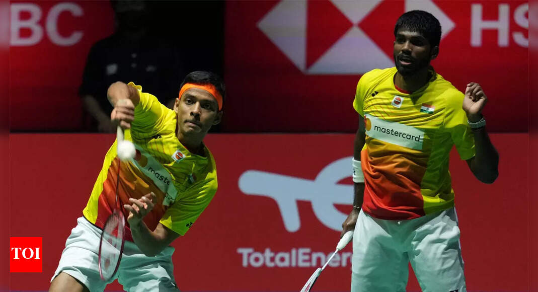 Satwiksairaj Rankireddy-Chirag Shetty duo enters China Masters Super 750 final | Badminton News – Times of India