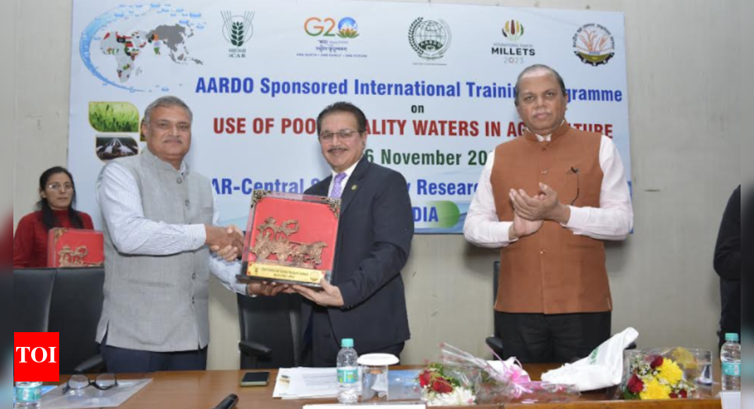 International Training Programme on 'Use of Poor-Quality Waters in ...