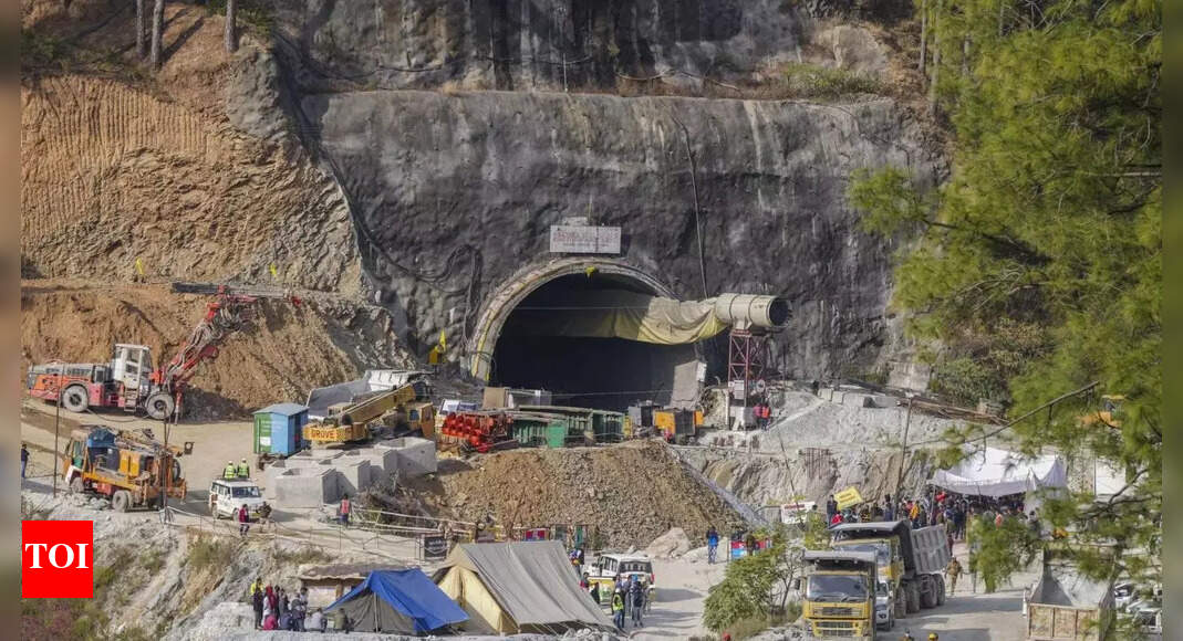 Setback for Uttarakhand tunnel rescue operation as auger’s blades stuck