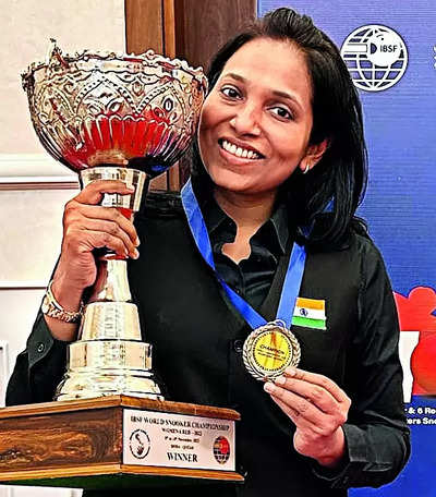 Vidya Pillai: Vidya Pillai clinches 6-Red Snooker World Title in ...