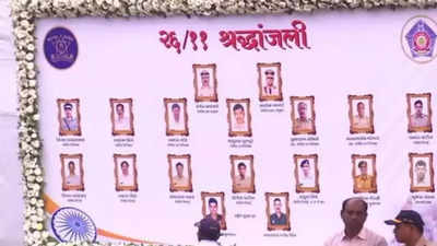 Mumbai: Tributes paid to martyrs on 26/11 Mumbai terror attacks anniversary