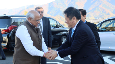 Gujarat chief minister visits Yamanashi Hydrogen Company in Japan, invites it to Vibrant Gujrat Summit